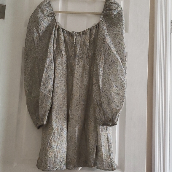 MINKPINK Sabina Floral A-Line Mini Dress size L - Picture 3 of 10